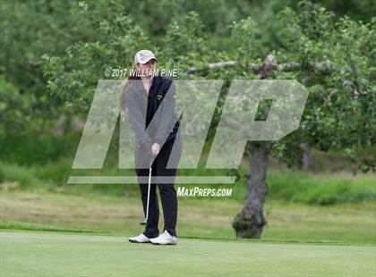 Thumbnail 3 in Section 9 Girls Golf Championship (Day 1) photogallery.