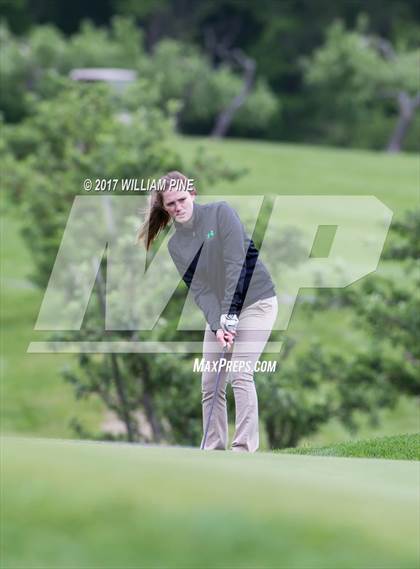 Thumbnail 3 in Section 9 Girls Golf Championship (Day 1) photogallery.