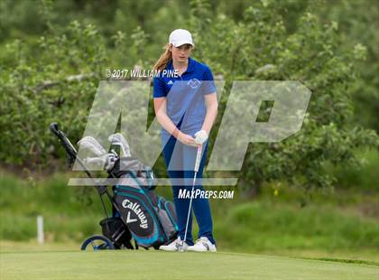 Thumbnail 2 in Section 9 Girls Golf Championship (Day 1) photogallery.