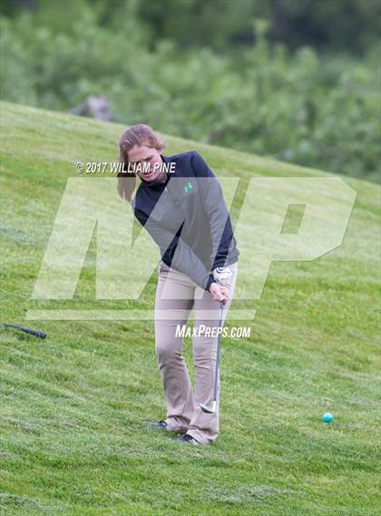 Thumbnail 2 in Section 9 Girls Golf Championship (Day 1) photogallery.