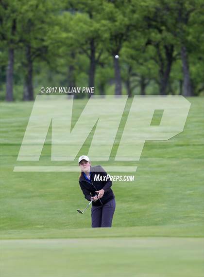 Thumbnail 3 in Section 9 Girls Golf Championship (Day 1) photogallery.