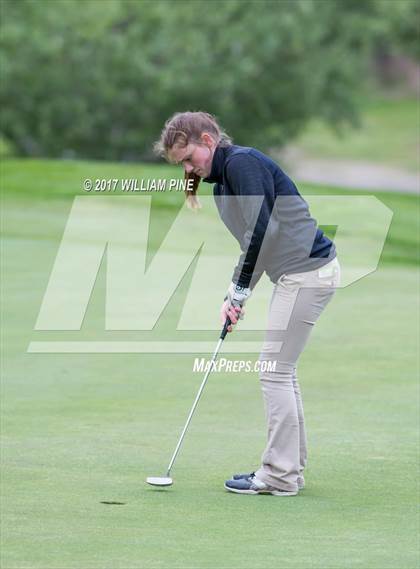 Thumbnail 3 in Section 9 Girls Golf Championship (Day 1) photogallery.