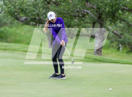 Thumbnail 3 in Section 9 Girls Golf Championship (Day 1) photogallery.