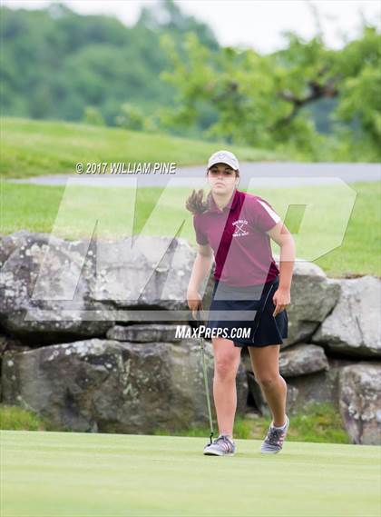 Thumbnail 2 in Section 9 Girls Golf Championship (Day 1) photogallery.