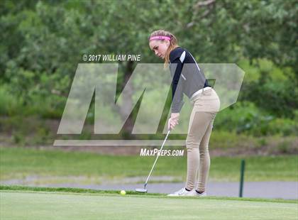 Thumbnail 1 in Section 9 Girls Golf Championship (Day 1) photogallery.