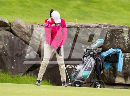 Thumbnail 1 in Section 9 Girls Golf Championship (Day 1) photogallery.