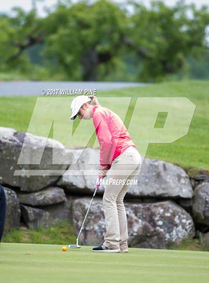 Thumbnail 3 in Section 9 Girls Golf Championship (Day 1) photogallery.