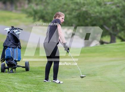 Thumbnail 3 in Section 9 Girls Golf Championship (Day 1) photogallery.