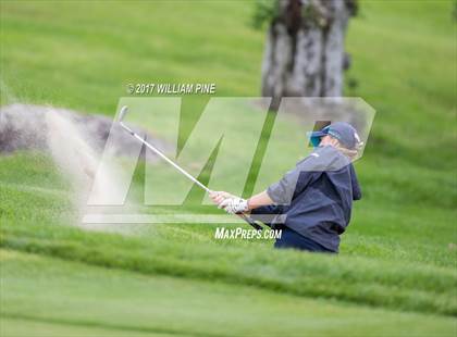 Thumbnail 3 in Section 9 Girls Golf Championship (Day 1) photogallery.