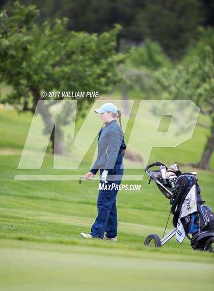 Thumbnail 2 in Section 9 Girls Golf Championship (Day 1) photogallery.