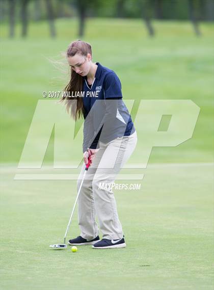 Thumbnail 3 in Section 9 Girls Golf Championship (Day 1) photogallery.