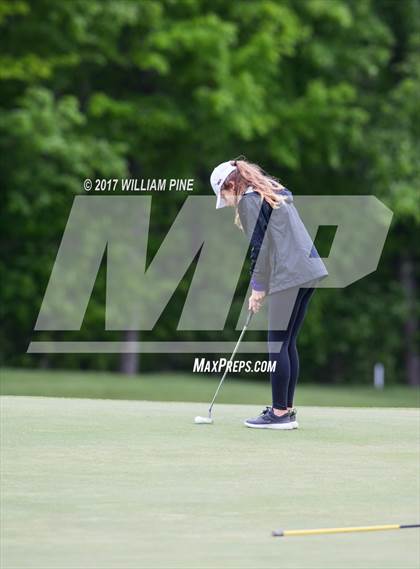 Thumbnail 2 in Section 9 Girls Golf Championship (Day 1) photogallery.