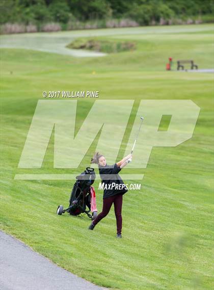 Thumbnail 1 in Section 9 Girls Golf Championship (Day 1) photogallery.