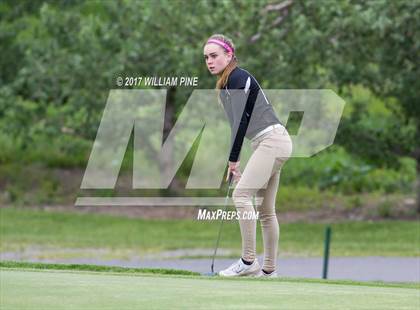 Thumbnail 2 in Section 9 Girls Golf Championship (Day 1) photogallery.