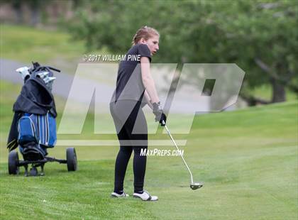 Thumbnail 1 in Section 9 Girls Golf Championship (Day 1) photogallery.