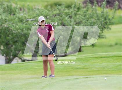 Thumbnail 1 in Section 9 Girls Golf Championship (Day 1) photogallery.