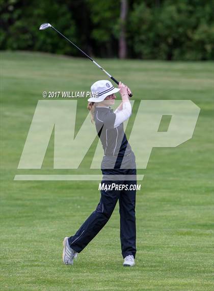 Thumbnail 3 in Section 9 Girls Golf Championship (Day 1) photogallery.
