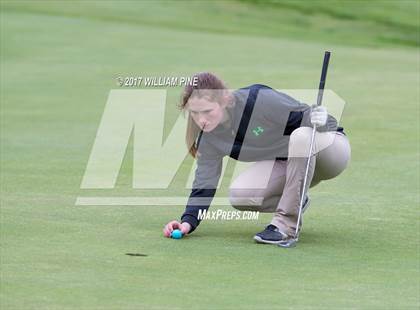 Thumbnail 1 in Section 9 Girls Golf Championship (Day 1) photogallery.