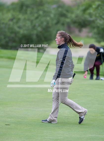 Thumbnail 1 in Section 9 Girls Golf Championship (Day 1) photogallery.