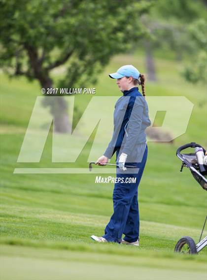 Thumbnail 3 in Section 9 Girls Golf Championship (Day 1) photogallery.