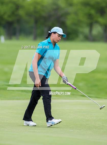 Thumbnail 3 in Section 9 Girls Golf Championship (Day 1) photogallery.
