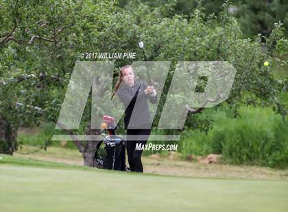 Thumbnail 2 in Section 9 Girls Golf Championship (Day 1) photogallery.