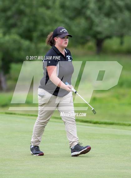 Thumbnail 3 in Section 9 Girls Golf Championship (Day 1) photogallery.