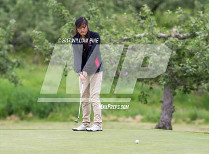 Thumbnail 3 in Section 9 Girls Golf Championship (Day 1) photogallery.