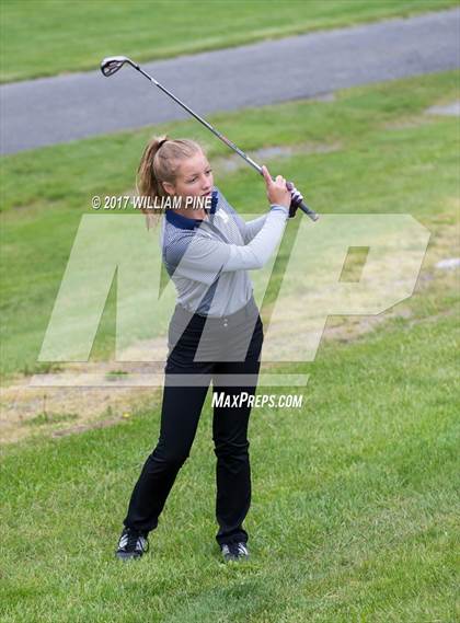 Thumbnail 1 in Section 9 Girls Golf Championship (Day 1) photogallery.