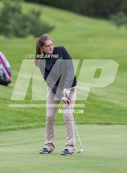 Thumbnail 2 in Section 9 Girls Golf Championship (Day 1) photogallery.