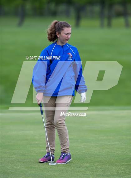 Thumbnail 1 in Section 9 Girls Golf Championship (Day 1) photogallery.