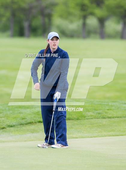 Thumbnail 3 in Section 9 Girls Golf Championship (Day 1) photogallery.