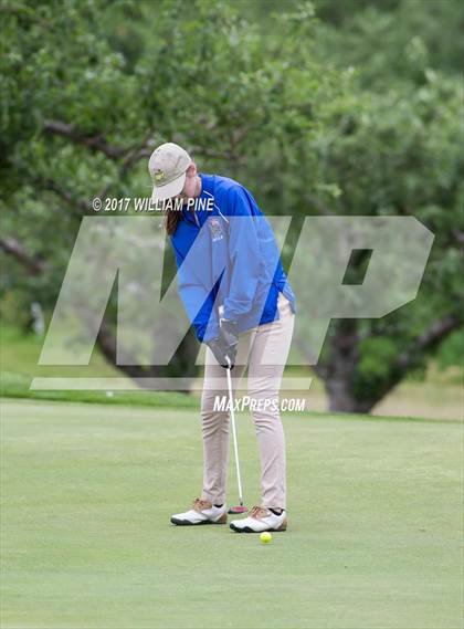 Thumbnail 1 in Section 9 Girls Golf Championship (Day 1) photogallery.