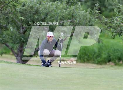 Thumbnail 1 in Section 9 Girls Golf Championship (Day 1) photogallery.