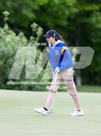 Thumbnail 2 in Section 9 Girls Golf Championship (Day 1) photogallery.