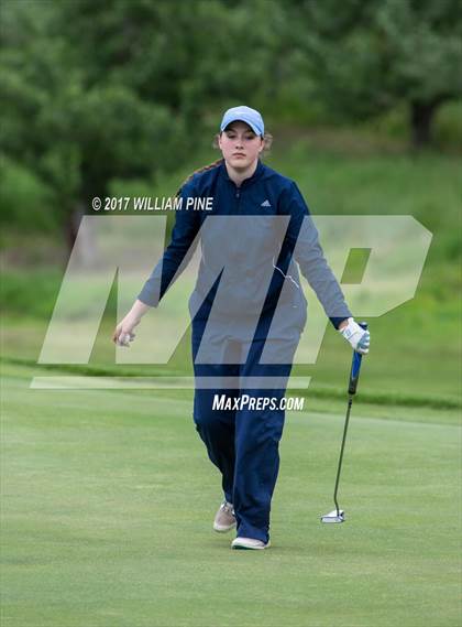 Thumbnail 2 in Section 9 Girls Golf Championship (Day 1) photogallery.