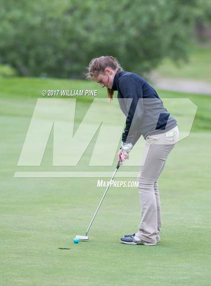 Thumbnail 2 in Section 9 Girls Golf Championship (Day 1) photogallery.
