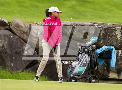 Thumbnail 2 in Section 9 Girls Golf Championship (Day 1) photogallery.