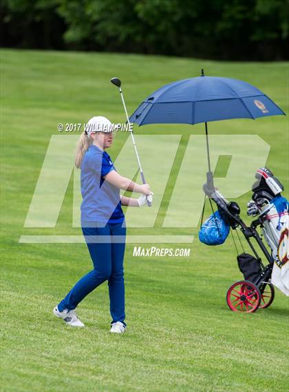 Thumbnail 3 in Section 9 Girls Golf Championship (Day 1) photogallery.