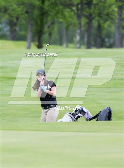 Thumbnail 3 in Section 9 Girls Golf Championship (Day 1) photogallery.