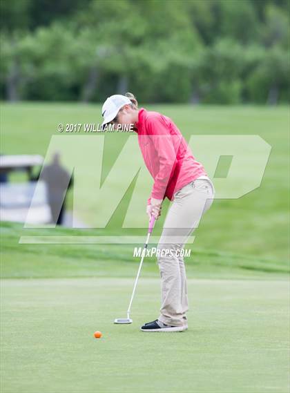 Thumbnail 3 in Section 9 Girls Golf Championship (Day 1) photogallery.
