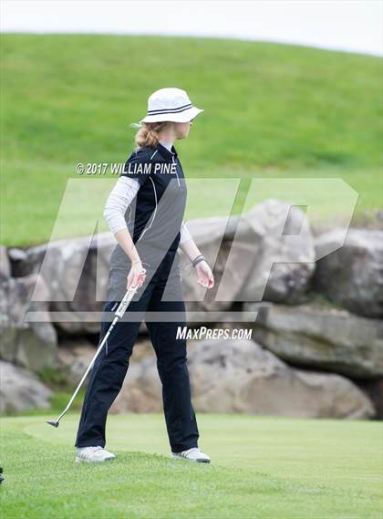 Thumbnail 1 in Section 9 Girls Golf Championship (Day 1) photogallery.