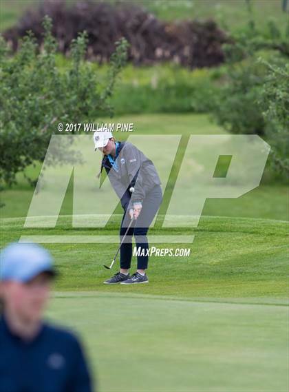 Thumbnail 3 in Section 9 Girls Golf Championship (Day 1) photogallery.