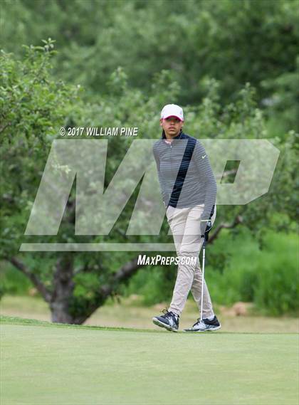 Thumbnail 1 in Section 9 Girls Golf Championship (Day 1) photogallery.