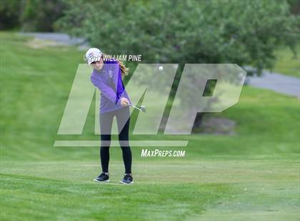Thumbnail 2 in Section 9 Girls Golf Championship (Day 1) photogallery.
