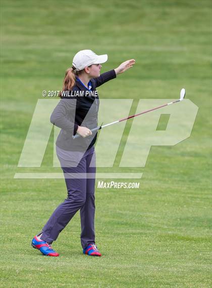 Thumbnail 1 in Section 9 Girls Golf Championship (Day 1) photogallery.