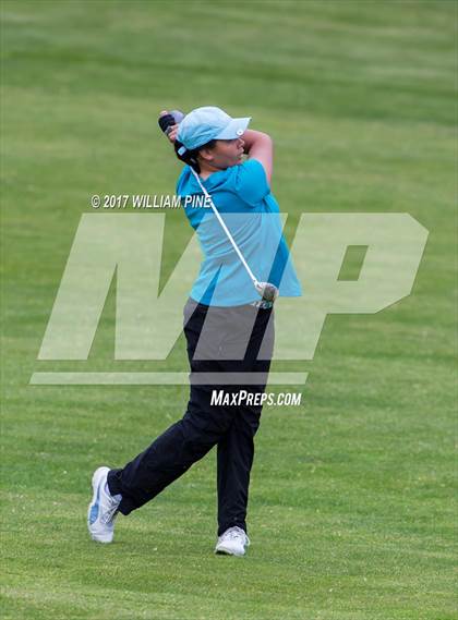 Thumbnail 3 in Section 9 Girls Golf Championship (Day 1) photogallery.
