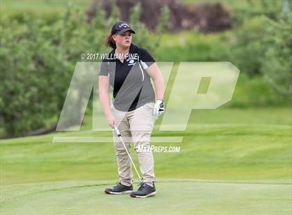 Thumbnail 3 in Section 9 Girls Golf Championship (Day 1) photogallery.
