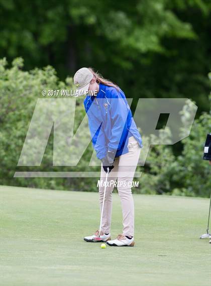 Thumbnail 3 in Section 9 Girls Golf Championship (Day 1) photogallery.