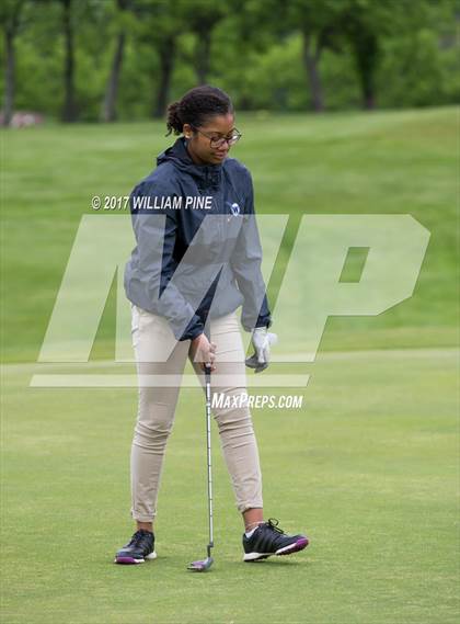 Thumbnail 2 in Section 9 Girls Golf Championship (Day 1) photogallery.